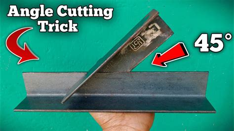 how to weld sheet metal to angle iron|45 degree angle iron.